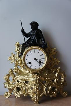 Часы настольные старинные KunstGalerie