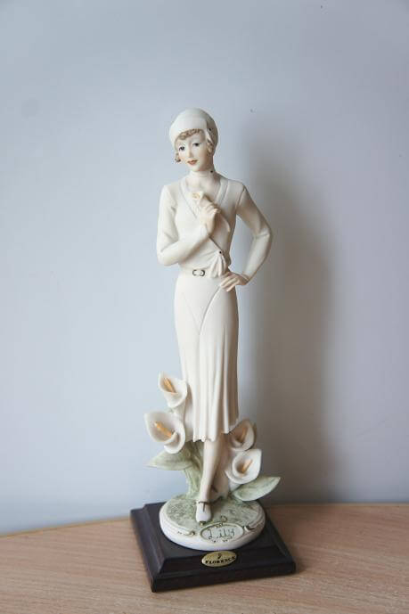 Лили с лилиями, Giuseppe Armani, Florence, Capodimonte, статуэтка
