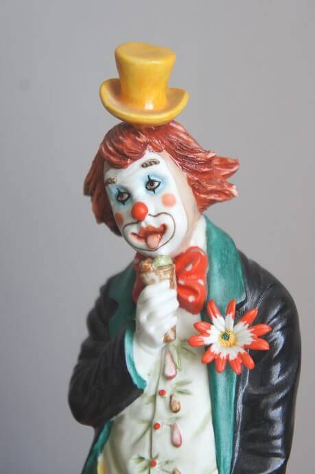 Клоун с мороженым, Cortese, статуэтка