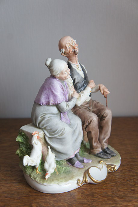 Бабуля и дедуля, Giuseppe Cappe, Capodimonte, статуэтка