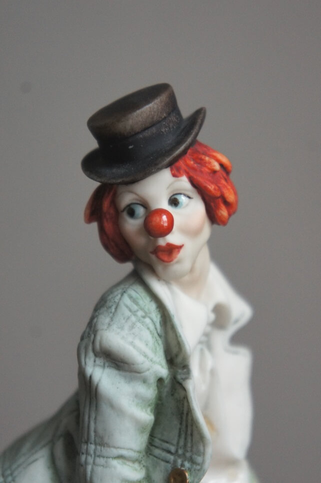 Клоун на самокате Чарли, Giuseppe Armani, статуэтка