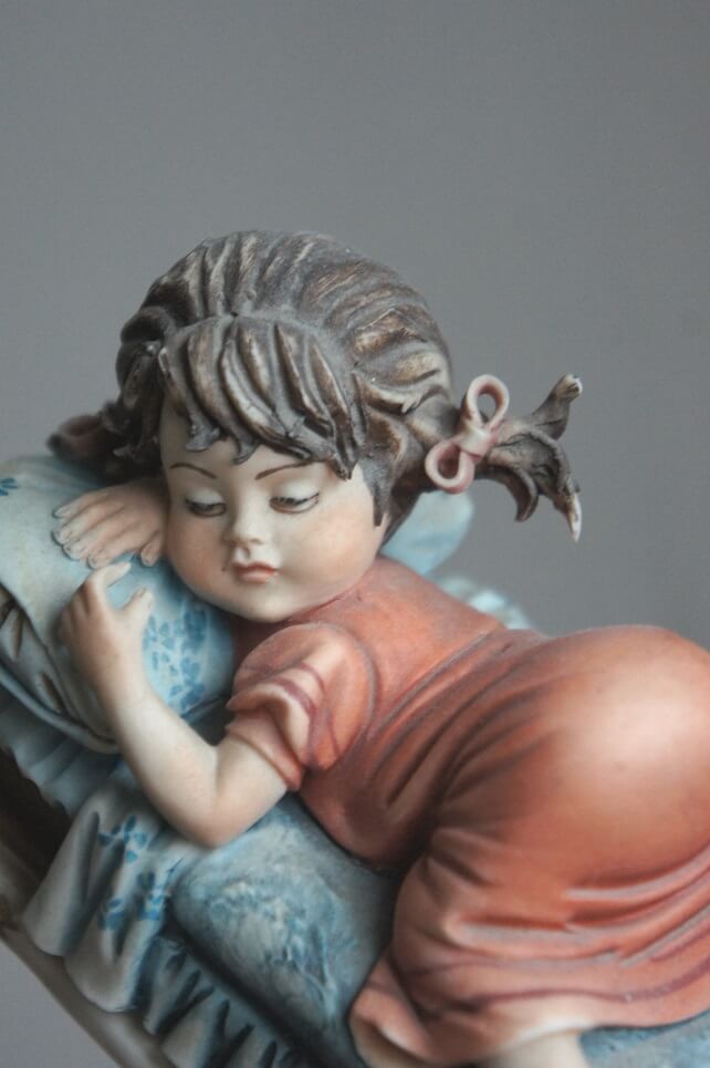 Спящая девочка, Maria Angela, Capodimonte, статуэтка