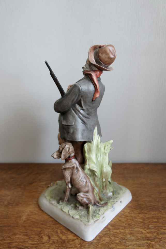 Охотник, D. Belloire, Capodimonte, статуэтка