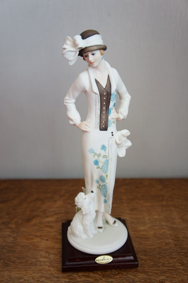 Элейн с пуделем, Giuseppe Armani, статуэтка