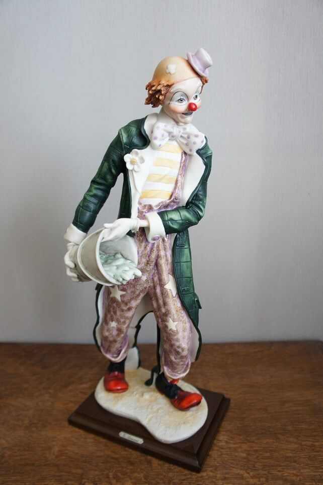 Клоун с ведром, Giuseppe Armani, статуэтка