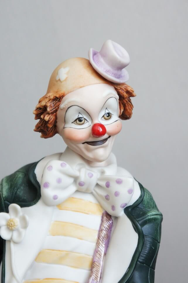 Клоун с ведром, Giuseppe Armani, статуэтка