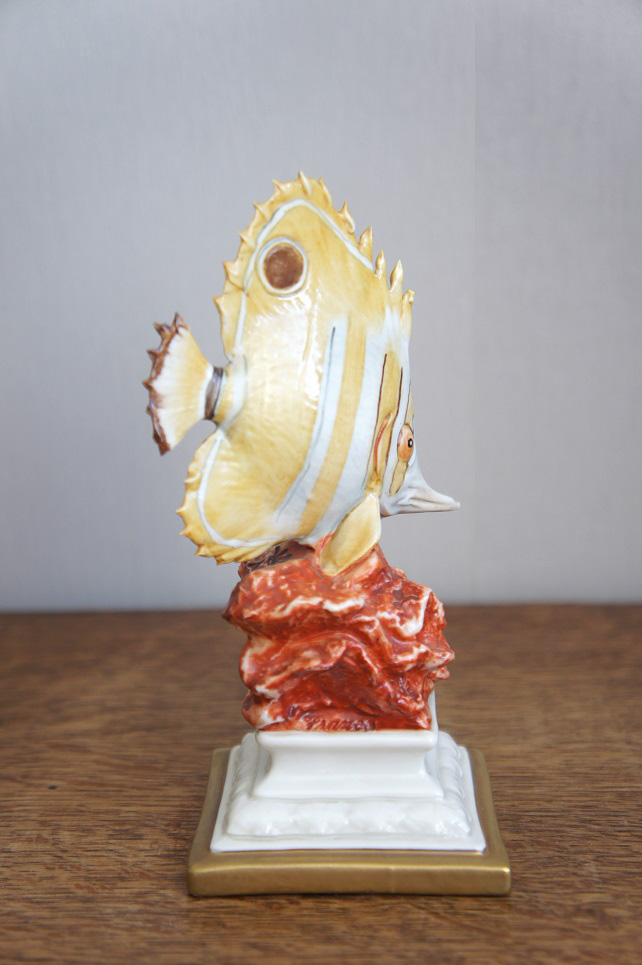 Рыба-бабочка Хелмон, Каподимонте, статуэтка