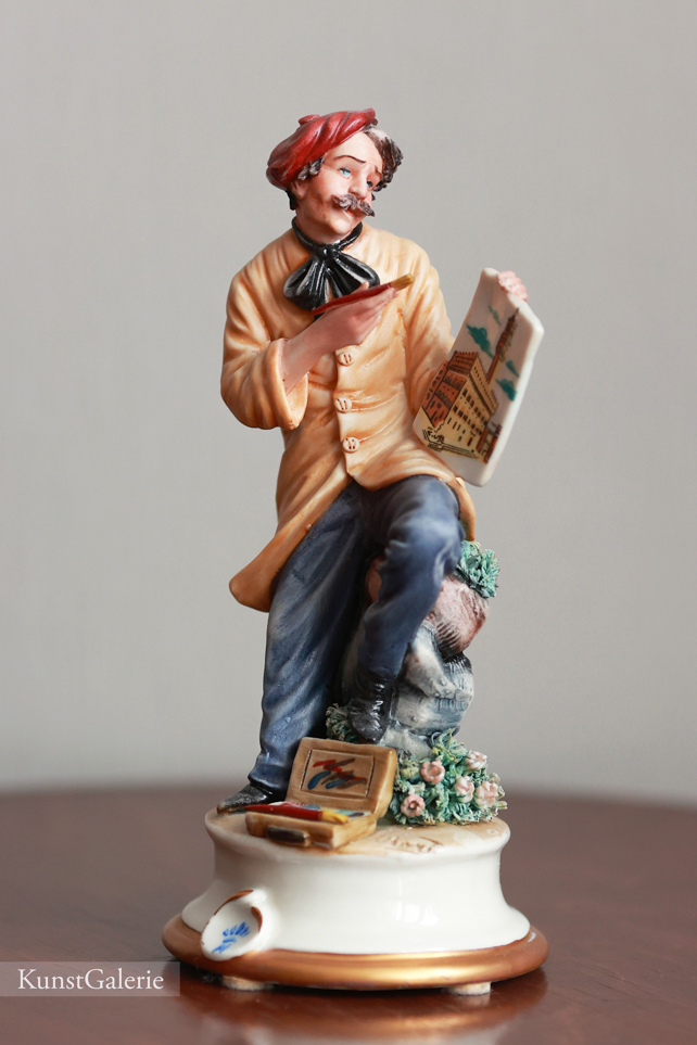 Художник с картиной, Rori, Capodimonte, статуэтка
