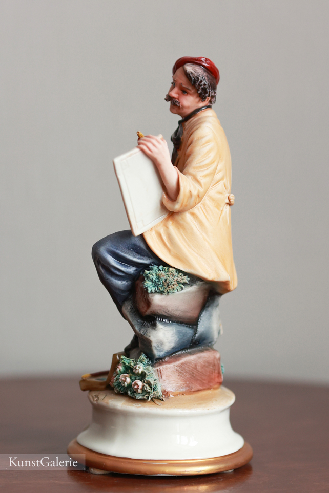 Художник с картиной, Rori, Capodimonte, статуэтка