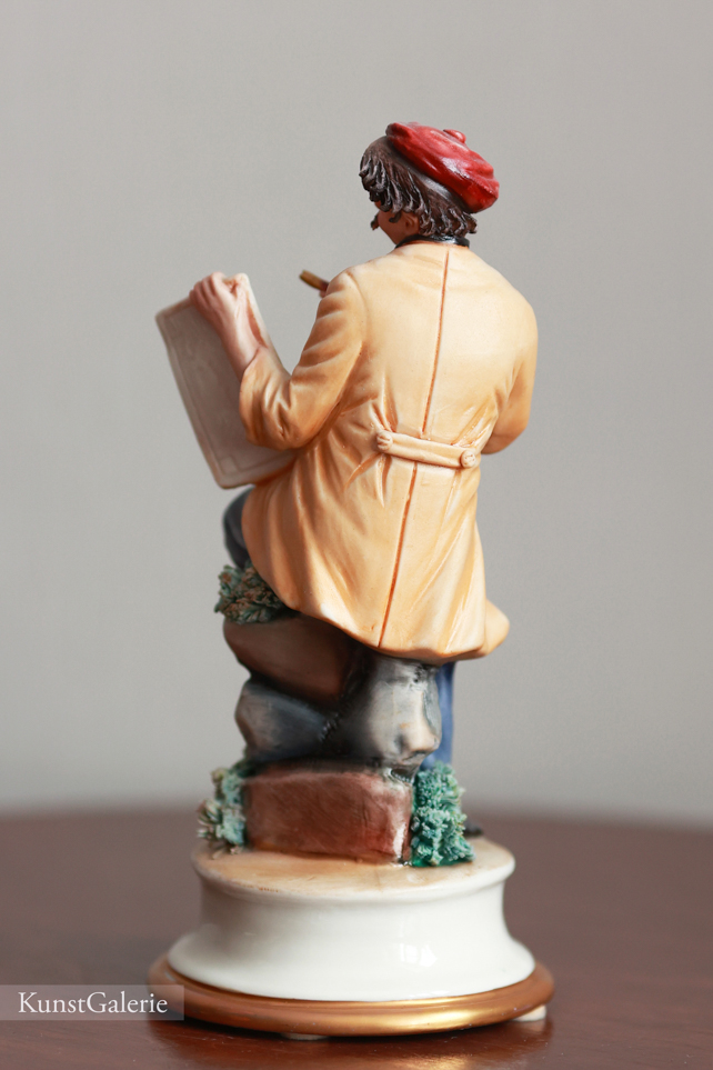 Художник с картиной, Rori, Capodimonte, статуэтка