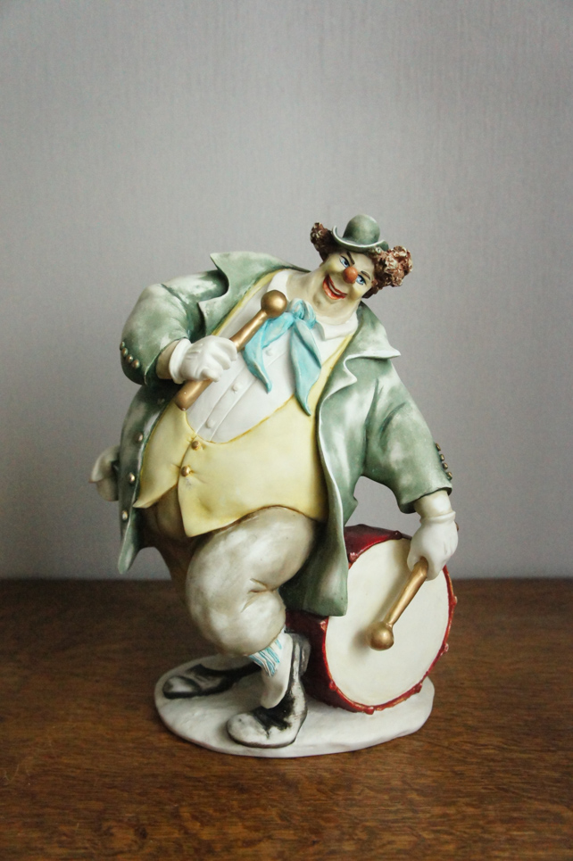 Клоун с барабаном, Florence, статуэтка
