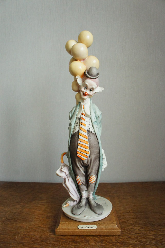 Клоун с шариками, Giuseppe Armani, статуэтка