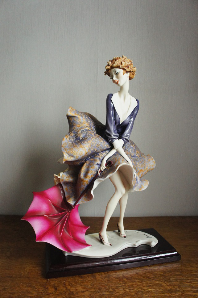Леди на ветру - Autumn, Giuseppe Armani, статуэтка