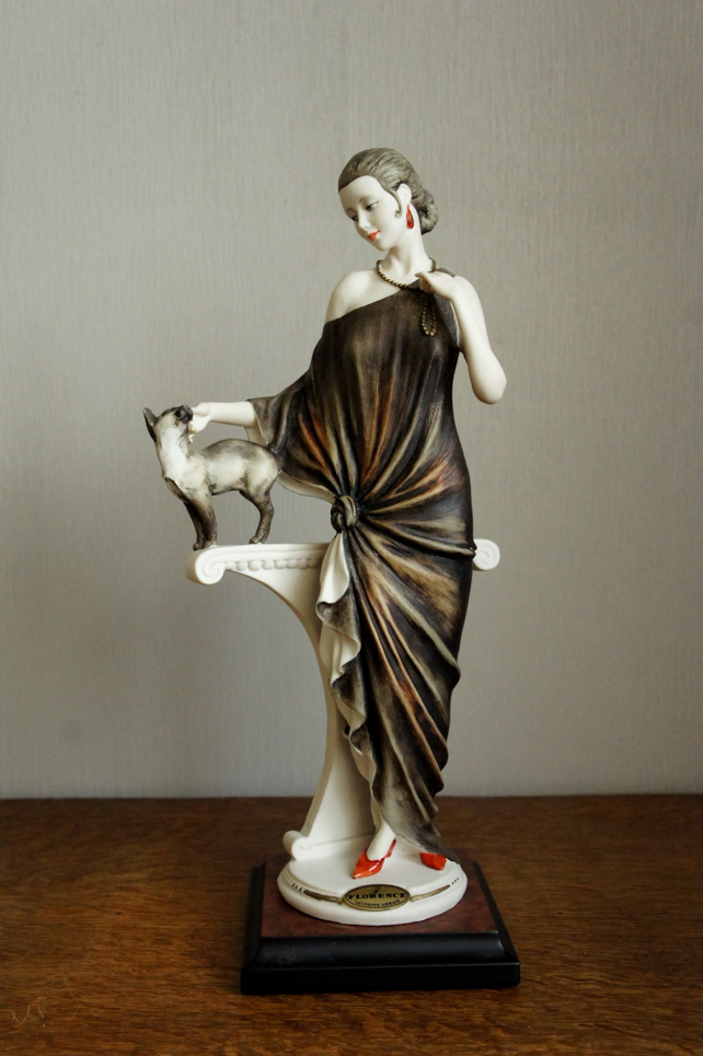 Даниель с котом, Giuseppe Armani, статуэтка