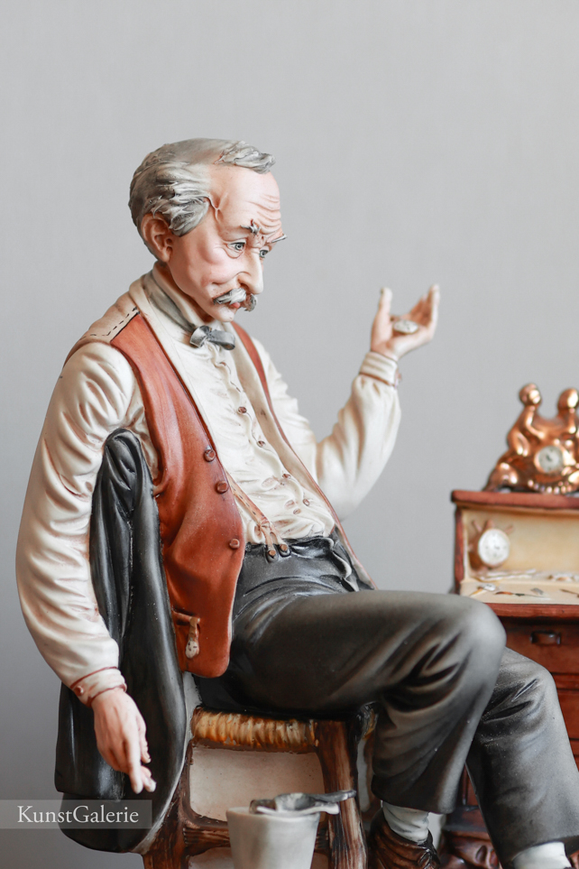 Часовщик, Mariani, Capodimonte, статуэтка