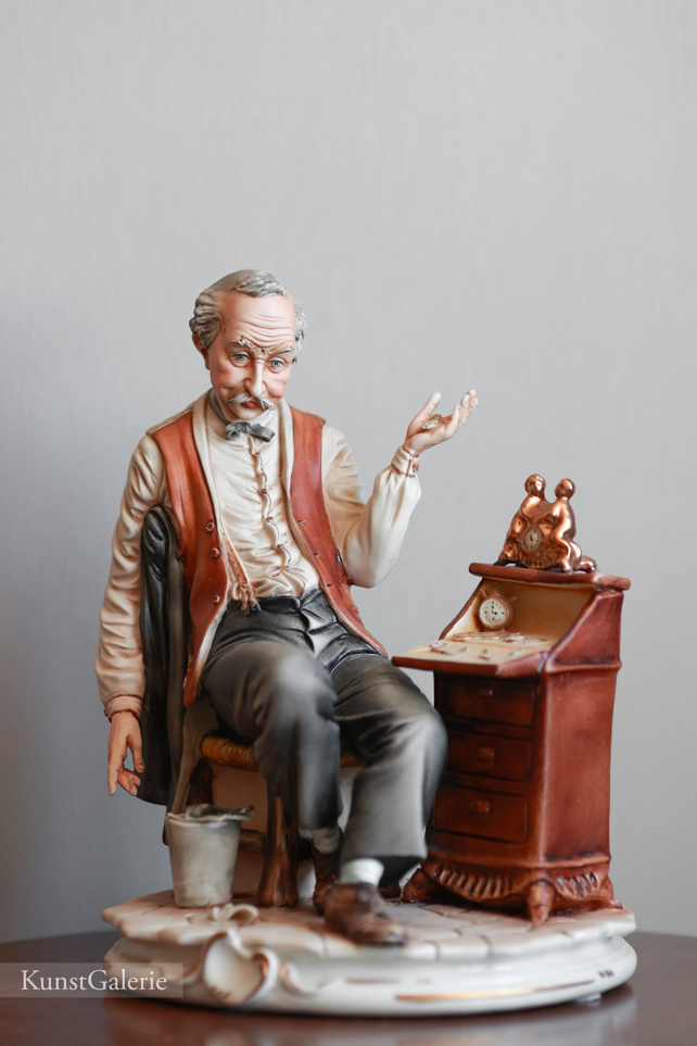 Часовщик, Mariani, Capodimonte, статуэтка