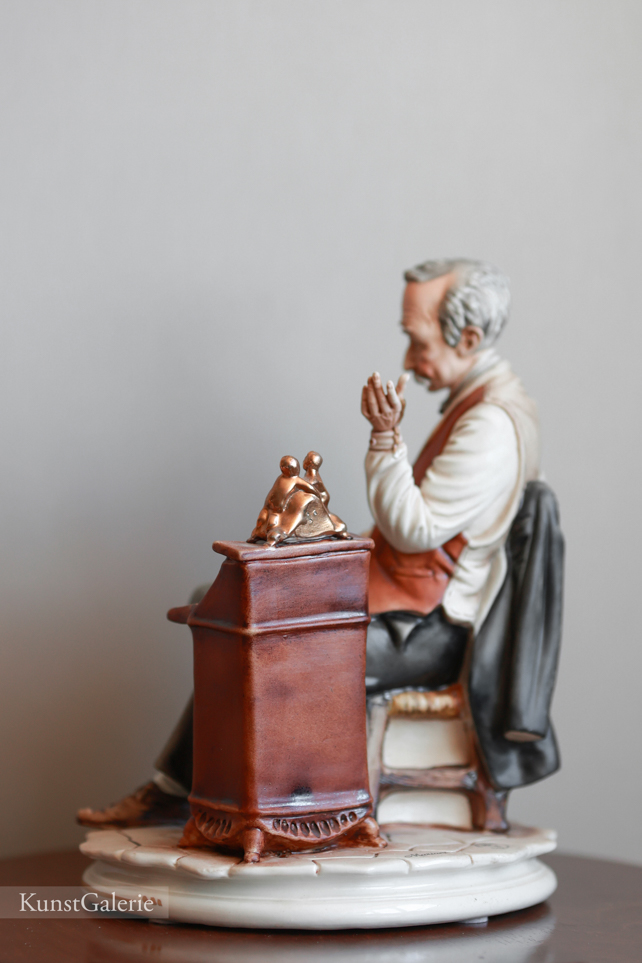 Часовщик, Mariani, Capodimonte, статуэтка