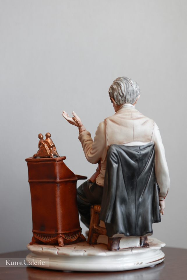 Часовщик, Mariani, Capodimonte, статуэтка