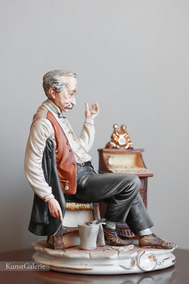 Часовщик, Mariani, Capodimonte, статуэтка
