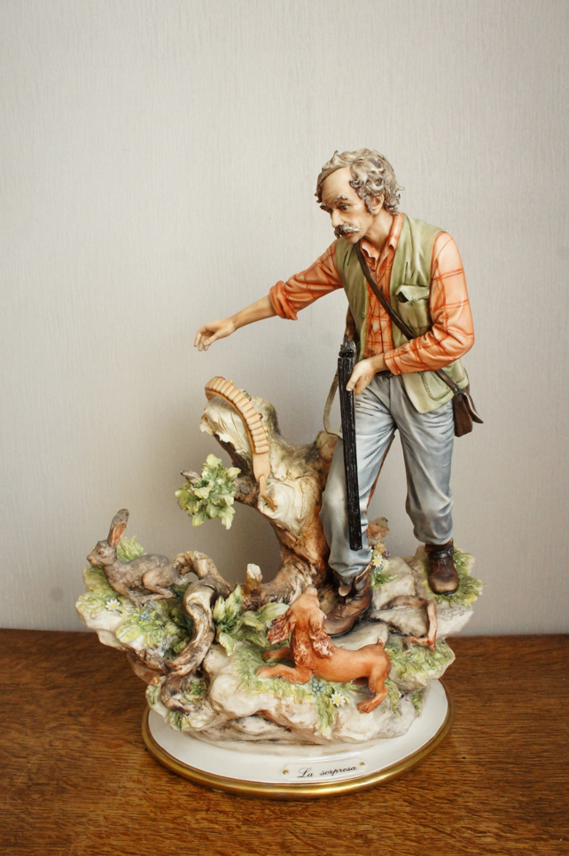 Охотник La Sorpresa, Sandro Maggioni, Каподимонте, статуэтка