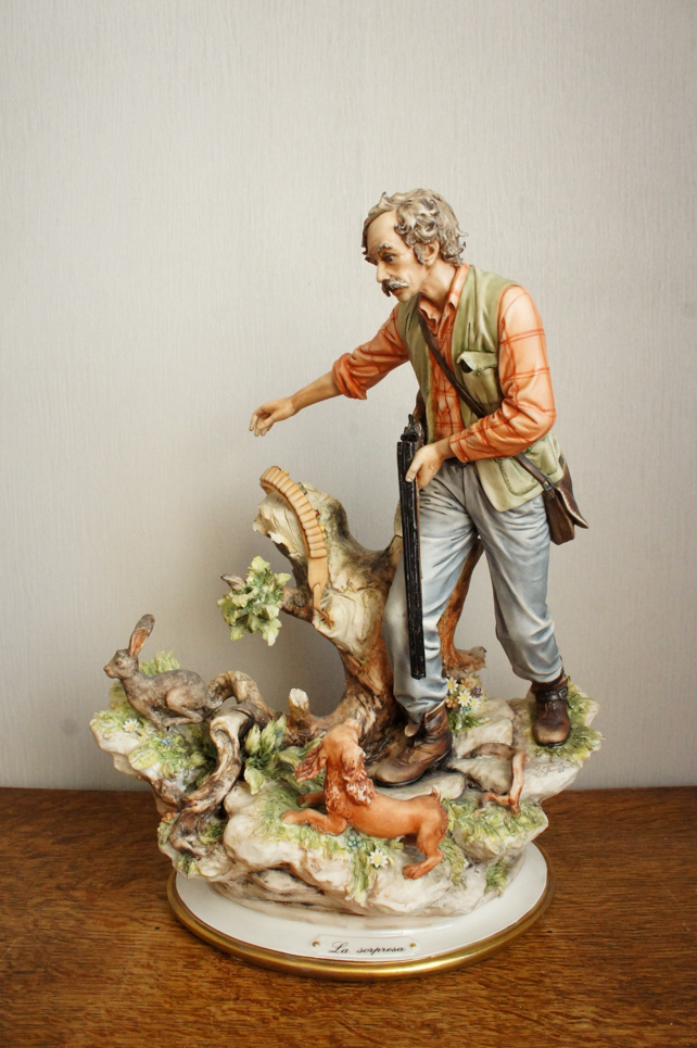 Охотник La Sorpresa, Sandro Maggioni, Capodimonte, статуэтка