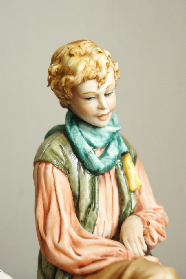 Юный дровосек, Luciano Cazzola, Каподимонте, статуэтка