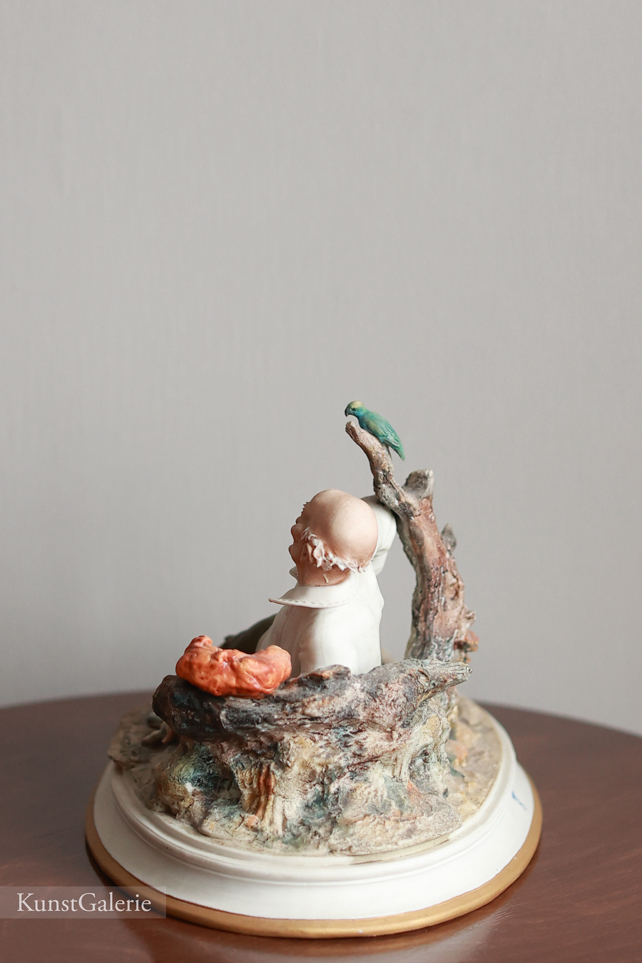 Бродяга на привале, Piergianni Cedraschi, Capodimonte, статуэтка