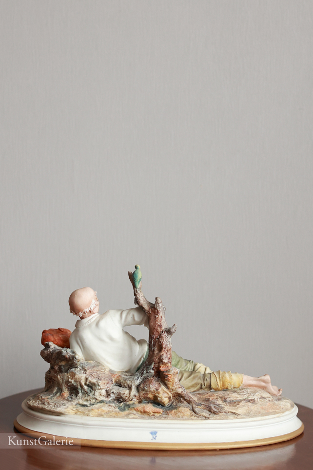 Бродяга на привале, Piergianni Cedraschi, Capodimonte, статуэтка