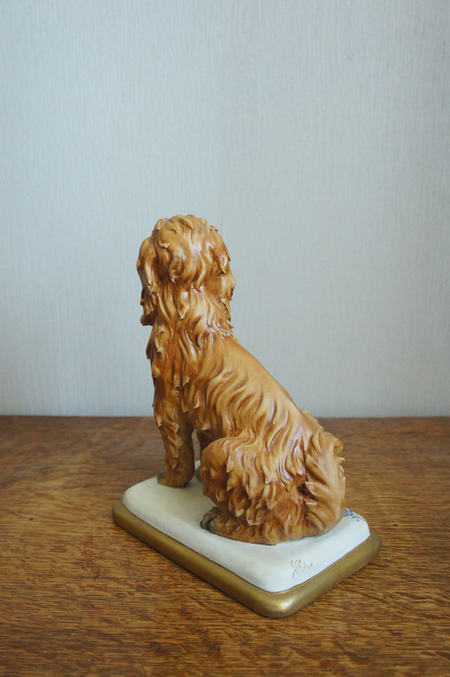 Рыжий пёс, Capodimonte, статуэтка