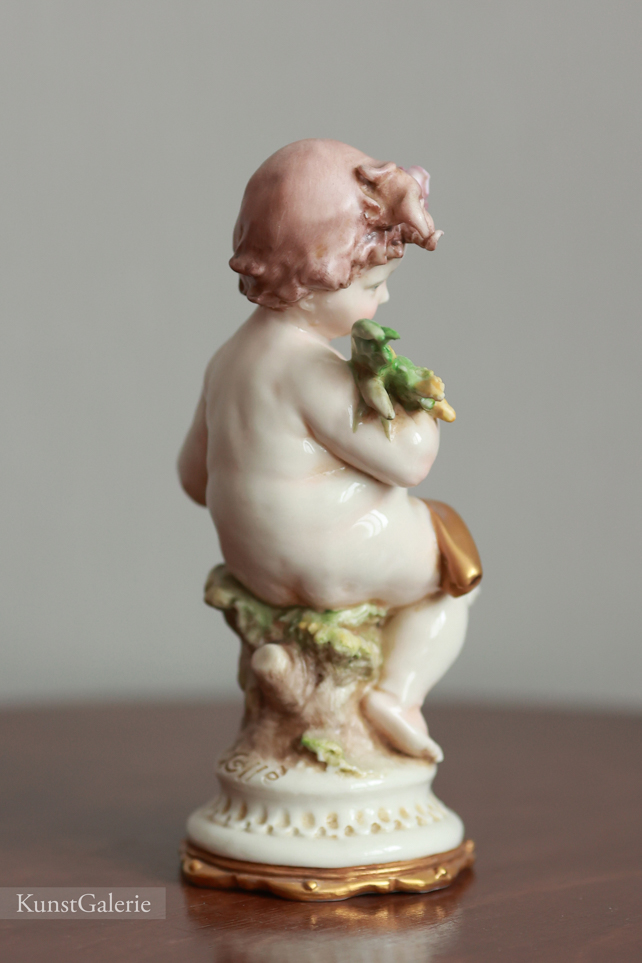 Малыш с колосьями, Джузеппе Каппе, Каподимонте, статуэтка