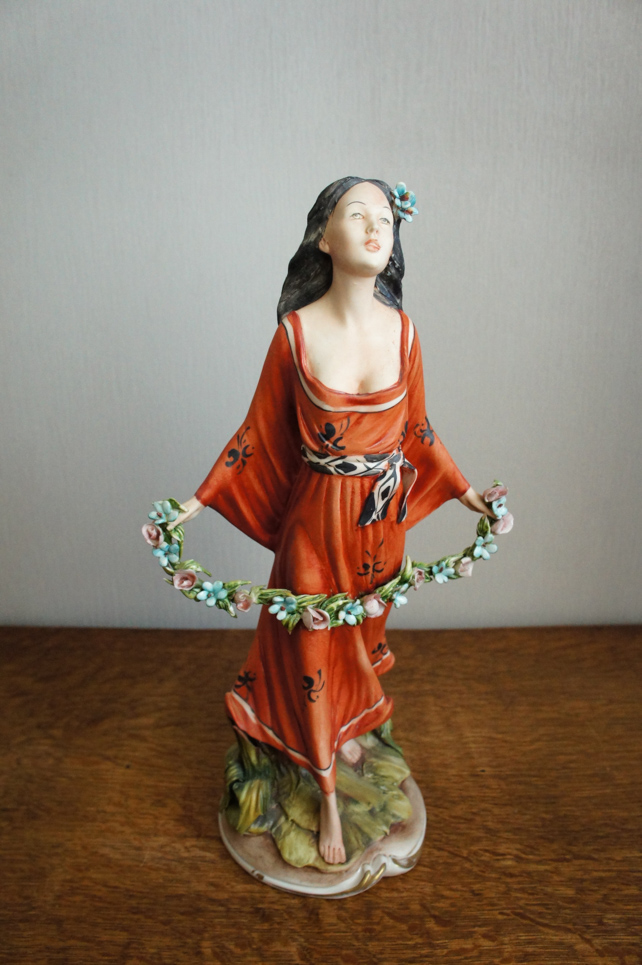 Марианна с цветами, Mariani, Capodimonte, статуэтка