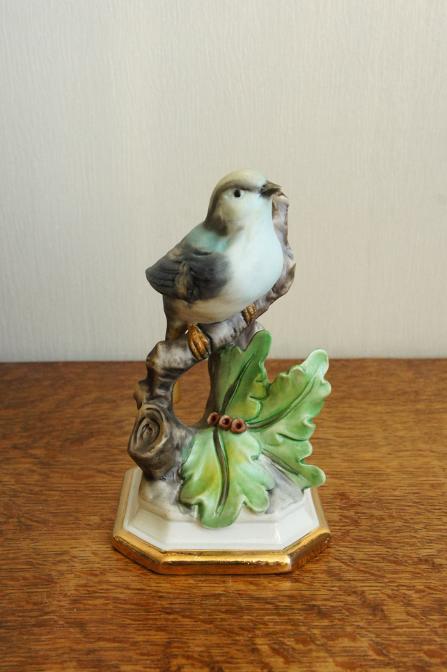Голубая птичка, Capodimonte, статуэтка