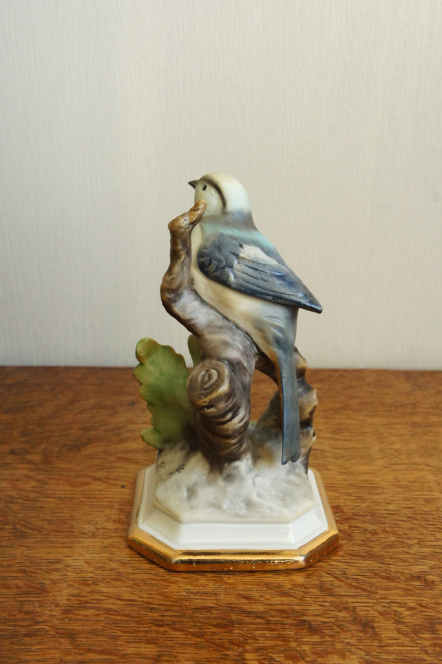 Голубая птичка, Capodimonte, статуэтка