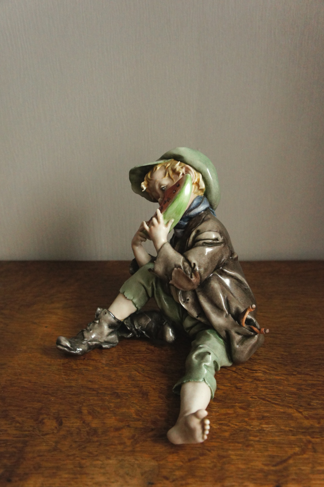 Мальчик с арбузом, Giuseppe Cappe, статуэтка