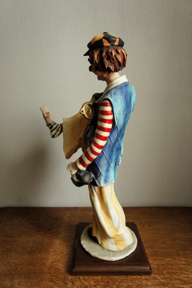 Клоун с книжкой в ноге, Giuseppe Armani, купить