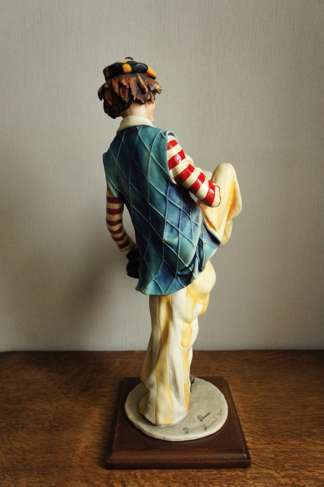 Клоун с книжкой в ноге, Giuseppe Armani, статуэтка