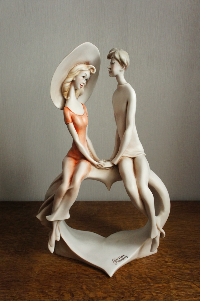 Влюбленные на скамье, Giuseppe Armani, Florence, статуэтка