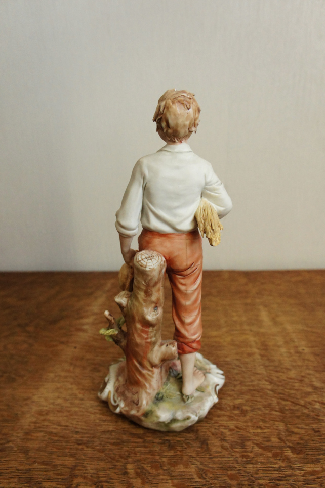 Мальчик с колосьями, Sandro Maggioni, Каподимонте, статуэтка