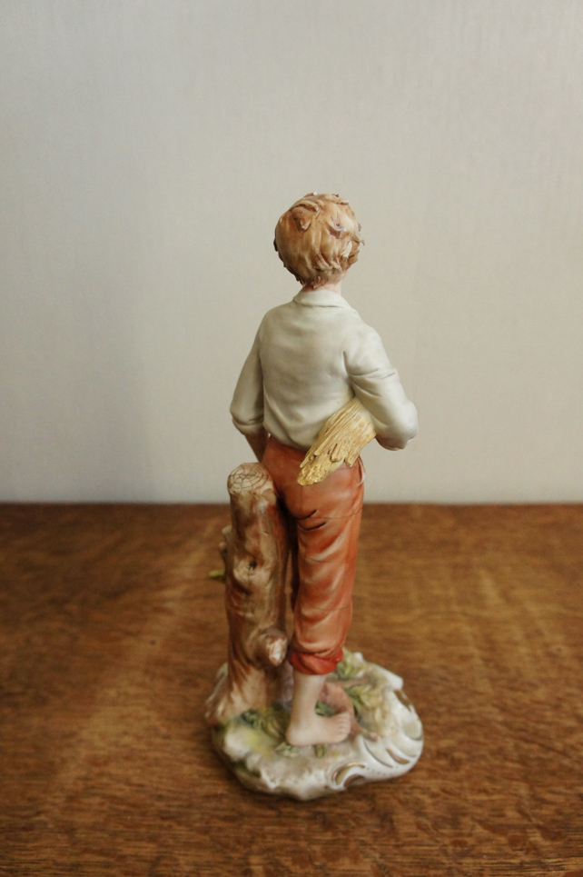 Мальчик с колосьями, Sandro Maggioni, Capodimonte, статуэтка