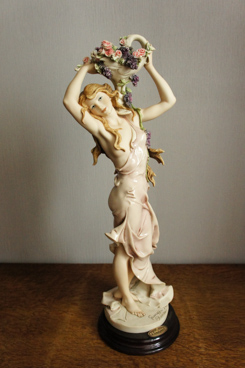 Сирень и розы, Giuseppe Armani, Florence, Capodimonte, статуэтка, KunstGalerie.ru