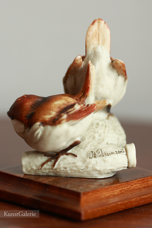 Птички и божья коровка, Giuseppe Armani, статуэтка
