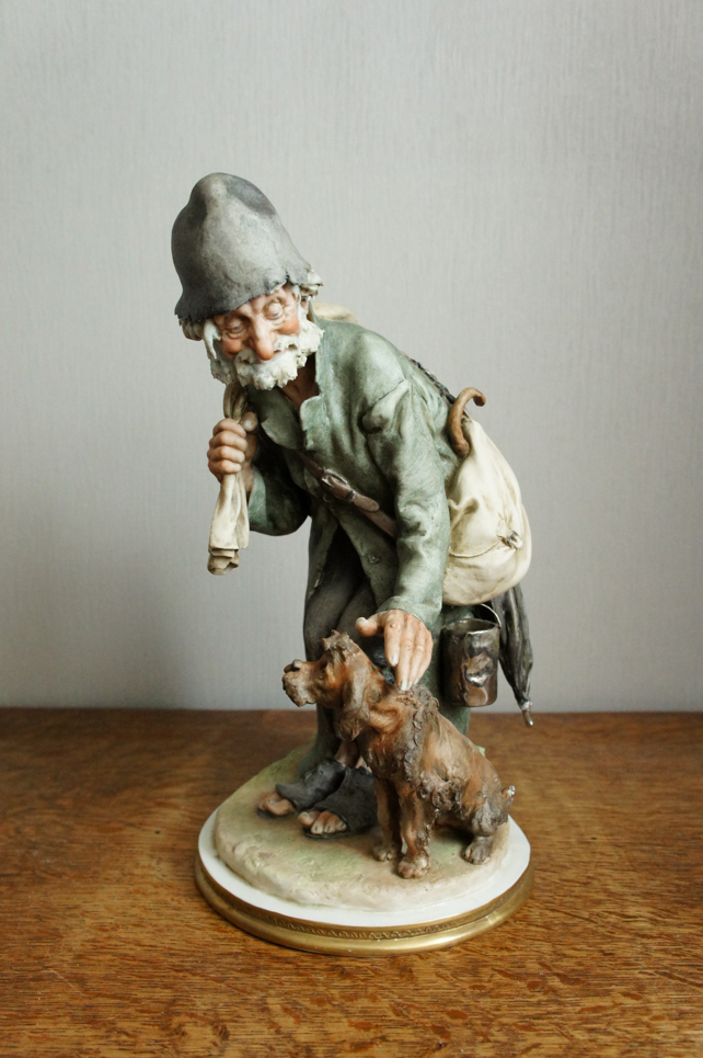 Бродяга и пес, Capodimonte, статуэтка