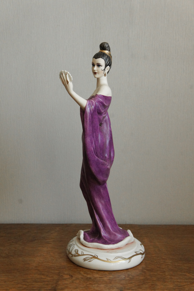 Леди в пурпурном, Sandro Maggioni, Capodimonte, статуэтка