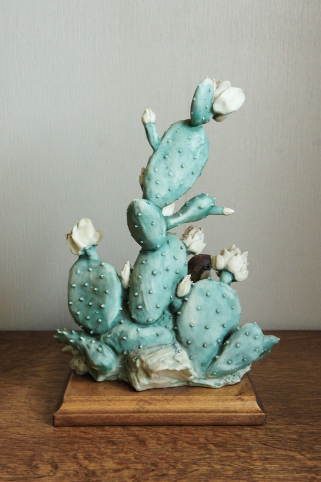 Птичка у кактуса, Giuseppe Armani, статуэтка