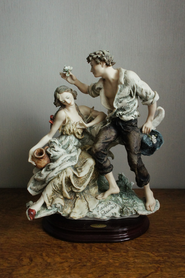 Цветок для любимой, Giuseppe Armani, Florence, статуэтка