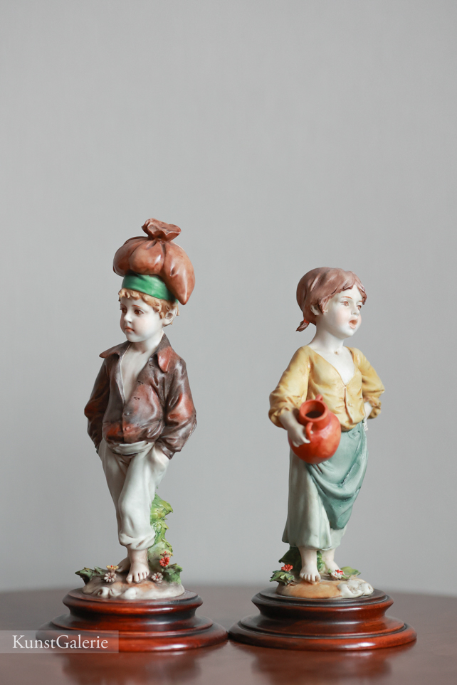 Детские шалости, Luigi Giorgio Benacchio, Capodimonte, статуэтка
