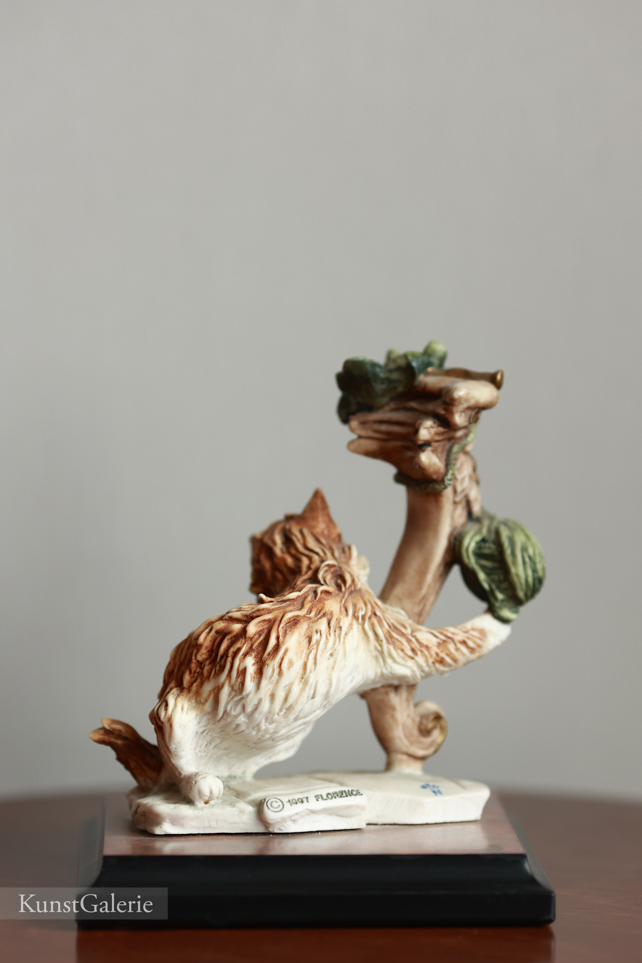 Рыжий котик с клубком, Giuseppe Armani, Florence, статуэтка