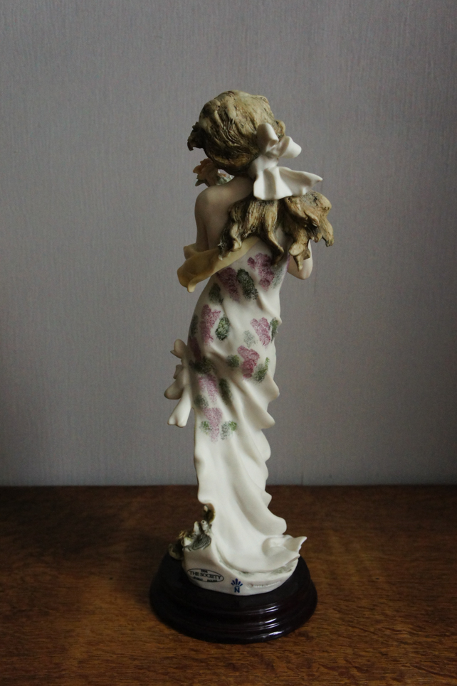 Девушка с желтой розой, Джузеппе Армани, Флоренс, статуэтка