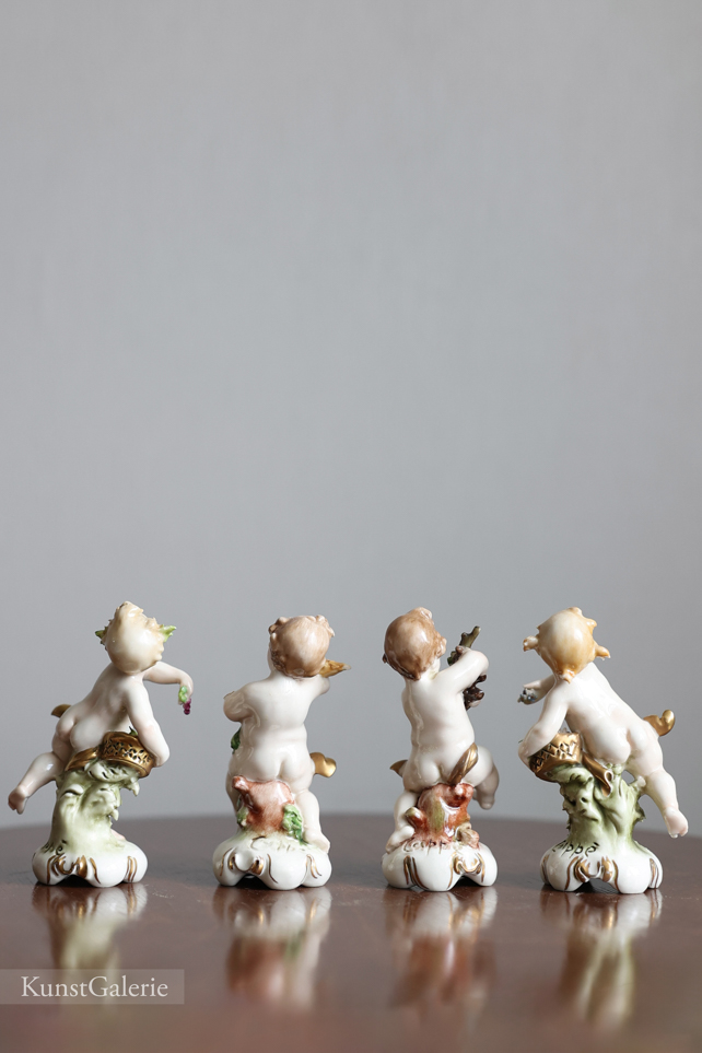Времена года mini, Giuseppe Cappe, Capodimonte, статуэтка