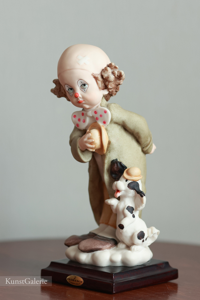 Клоун поклон с собачкой, Giuseppe Armani, купить